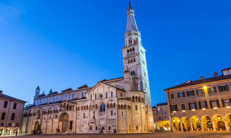 Modena romantica dalla mattina alla sera