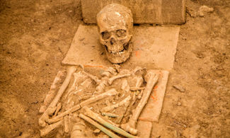 Viminacium, Serbia, scheletro
