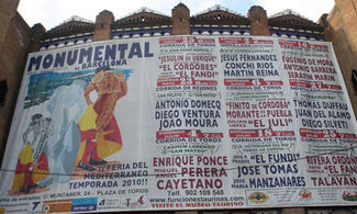 Barcellona, Plaza de Toros Monumental: Cartellone