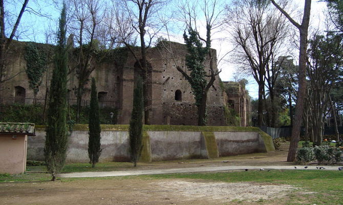Scorcio di Parco degli Scipioni