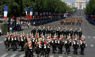 Bastille Day Parade, Parigi, Francia, Bastiglia