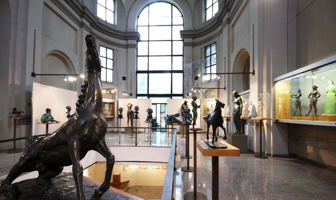 Museo nella chiesa sconsacrata di Milano