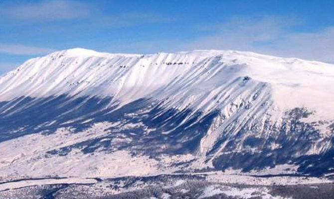 Majella Monte Amaro innevato