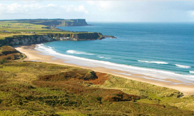 Irlanda strada costiera Causeway Route