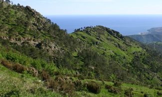 parco beugua montagna mare liguria italia natura