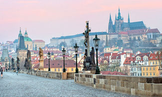 Vista su Praga