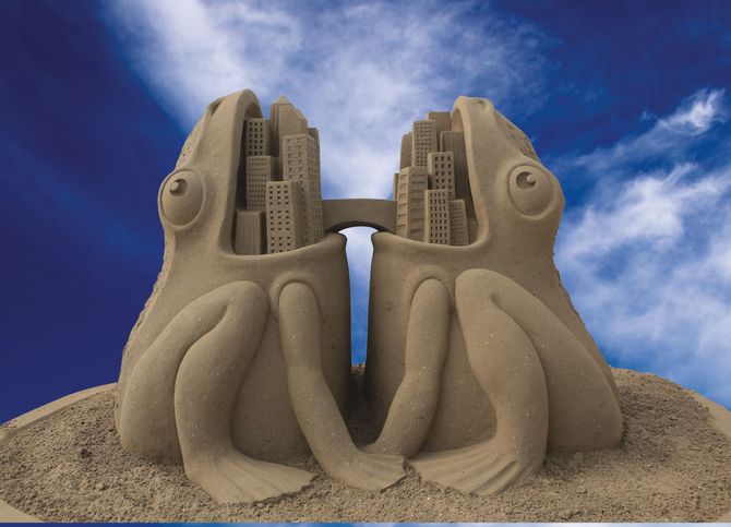 5. Weston Sand Sculpture Festival