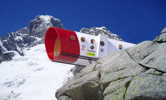 Il rifugio high tech del Monte Bianco