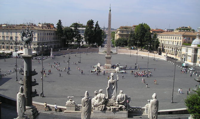 Piazza del Popolo, Roma