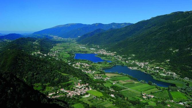 Laghi delle colline del prosecco