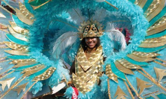 Maschera del Carnevale di Notthing Hills
