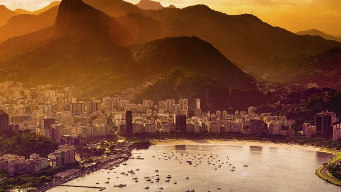Rio de Janeiro all&amp;#39;alba