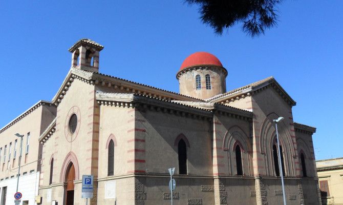 Veduta laterale della Chiesa degli Ottimati di Reggio Calabria