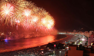 Copacabana, Rio de Janeiro, Capodanno