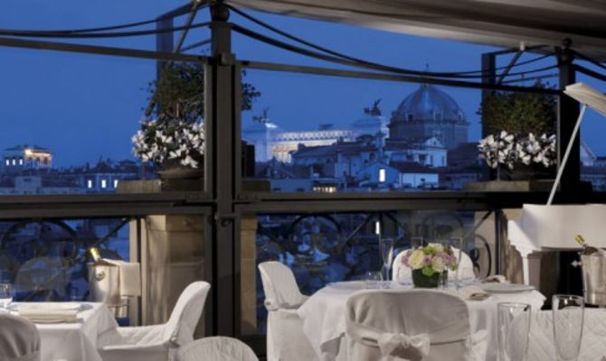 Roof Garden del Grand Hotel  De La Minerve