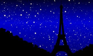 Parigi cielo stellato