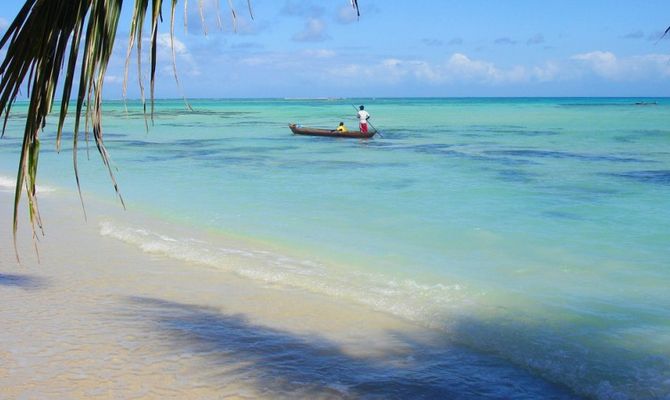 Madagascar canoa tipica