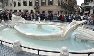 Fontana Piazza di Spagna<br>