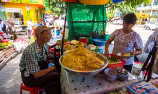 piatto tipico Myanmar, Birmania