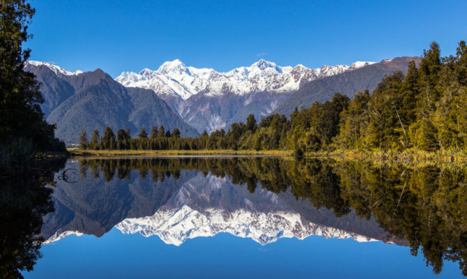 Lago in Nuova Zelanda