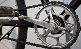 Dettagli bicicletta d'epoca
