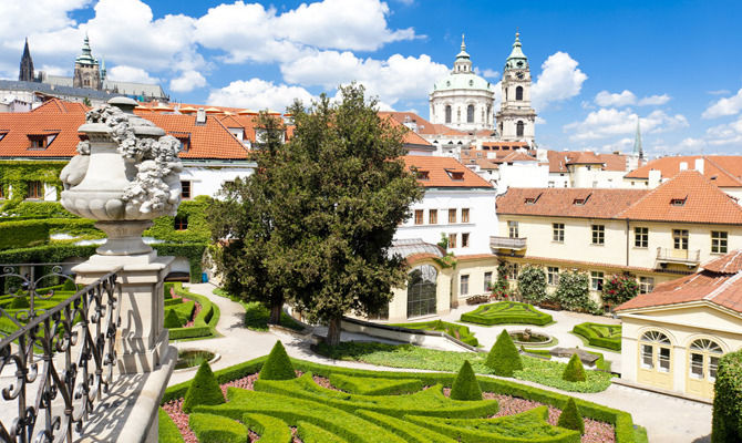 Praga, Mala Strana: Giardini di Vrtba