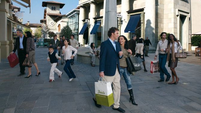 Shopping di lusso a Fidenza