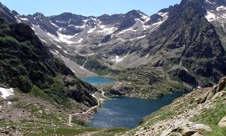 alpi montagna lago piemonte fenestrelle natura paesaggio