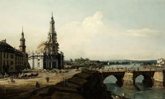 Lo stupore e la luce, Canaletto e Bellotto a Milano