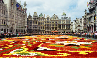 Bruxelles, 48 ore a Ferragosto con il tappeto di fiori