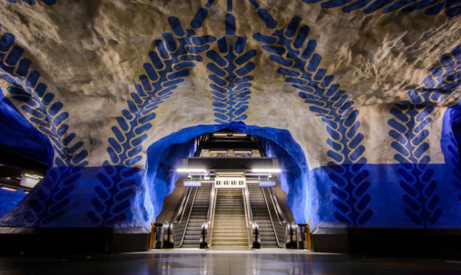 Stazione della Metropolitana di Stoccolma