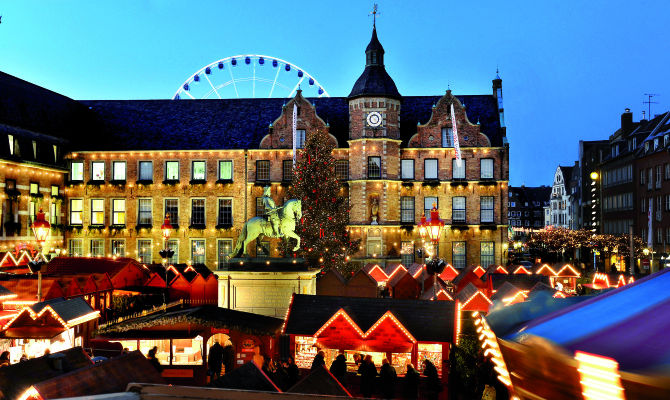 Weihnachtsmarkt a Düsseldorf