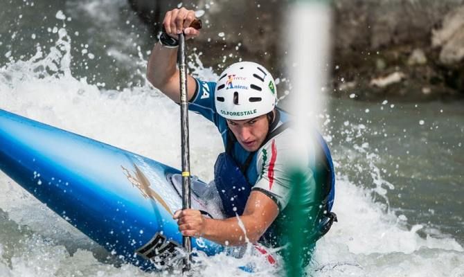 a Scuola di canoa sull'Aniene