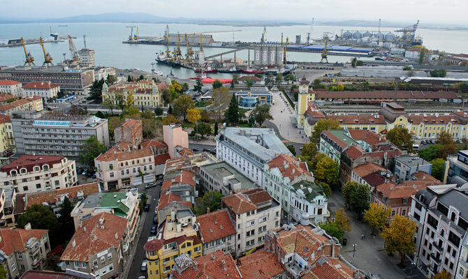 panorama di Burgas