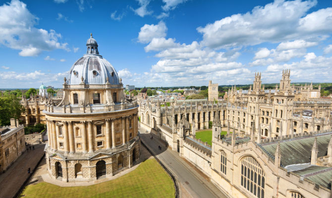 Panorama di Oxford