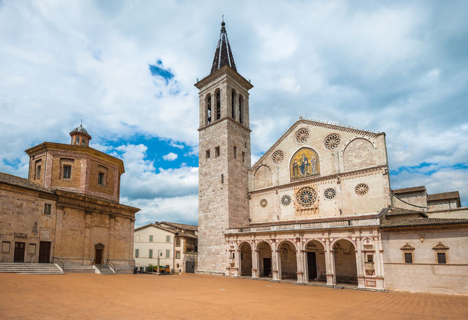 Campanile del Duomo di Spoleto (Perugia)
