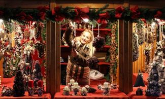 Gli chalet di Natale invadono Aosta