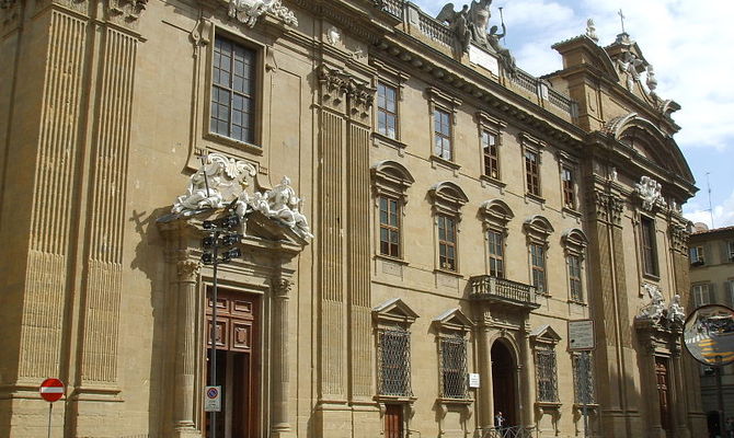 Complesso di San Firenze, Firenze, facciata.