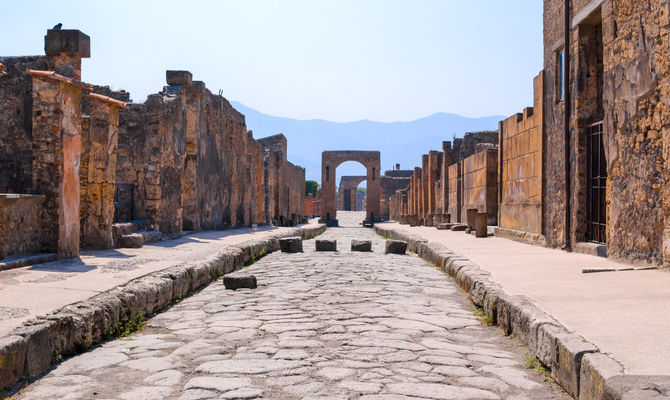 Strada di Pompei<br>