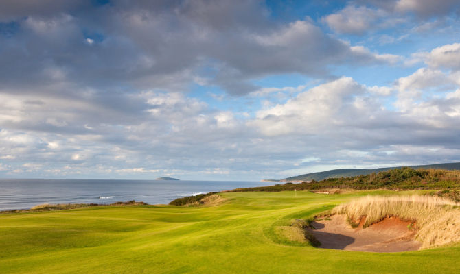 Golf club in stile links