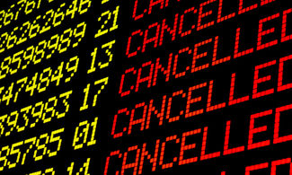 Volo cancellato
