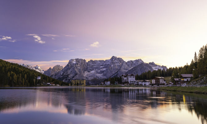 lago di misurina montagna alpi dolomiti