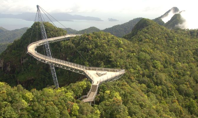 Langkawi Sky Bridge, Malesia, ponti, 