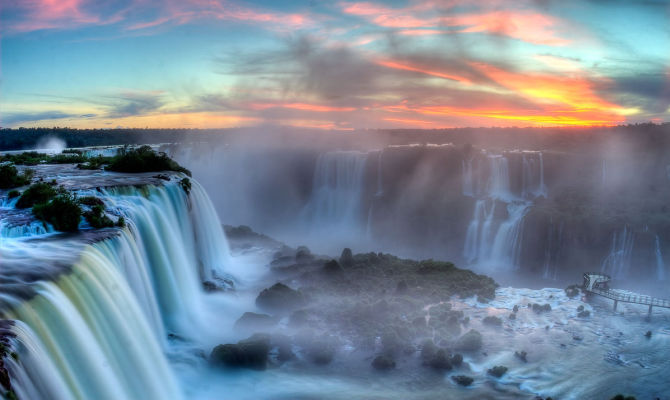 iguazu falls brasile argentina cascate