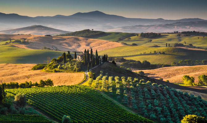 Colline della Val d'Orcia