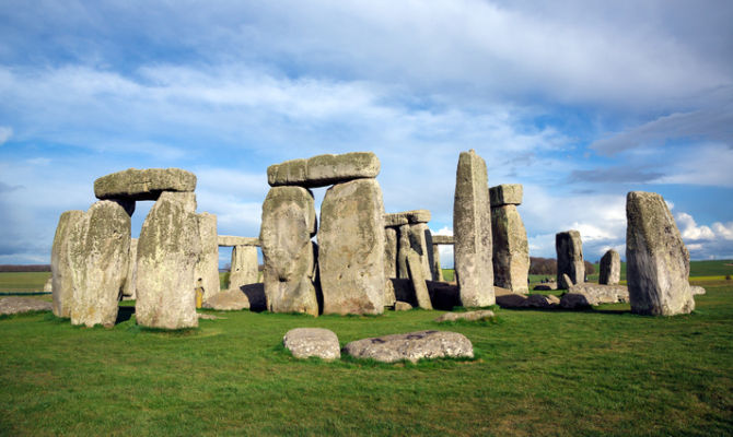 Panorama di Stonehenge