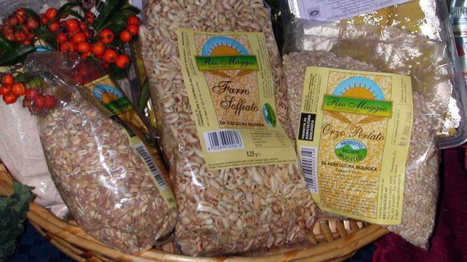 Farro e orzo perlato