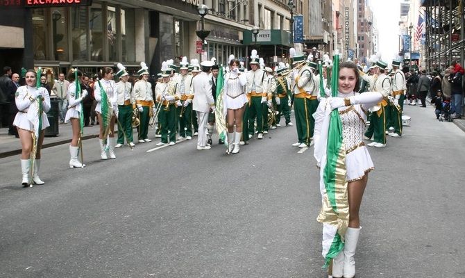 Parata di St Patrick a New York