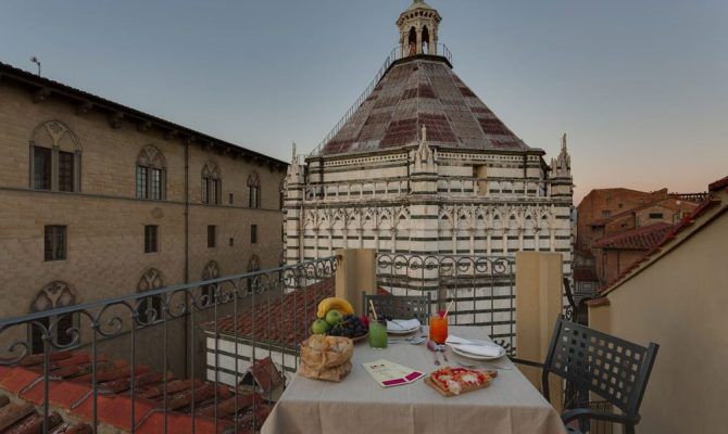 Scorcio dal terrazzo