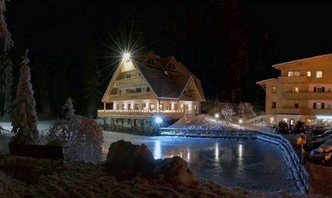 Pattinaggio sul ghiaccio a Corvara